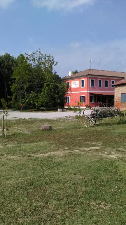 Budova, kde se bed and breakfast nachází