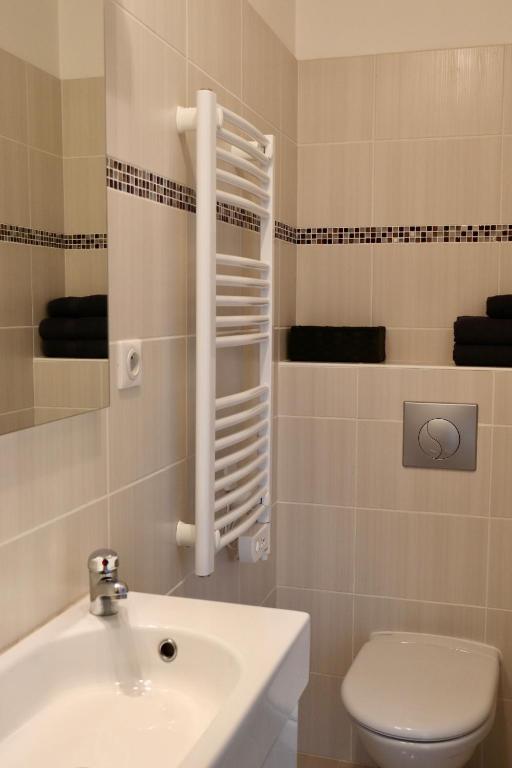 Koupelna v ubytování Appartement T4 Vue Unique