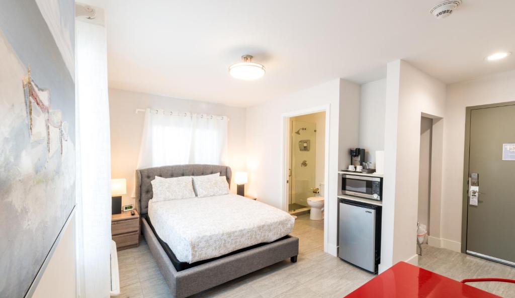 Kuchyň nebo kuchyňský kout v ubytování Costa Norte Boutique Hotel