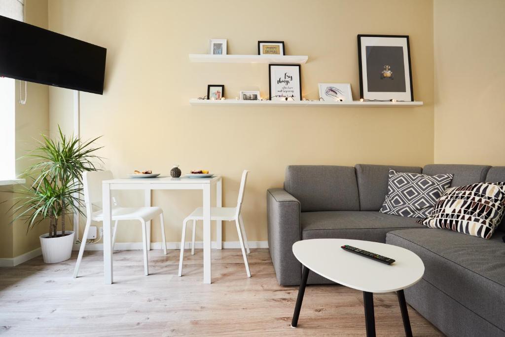 Posedenie v ubytovaní Ropemaker Street Apartment