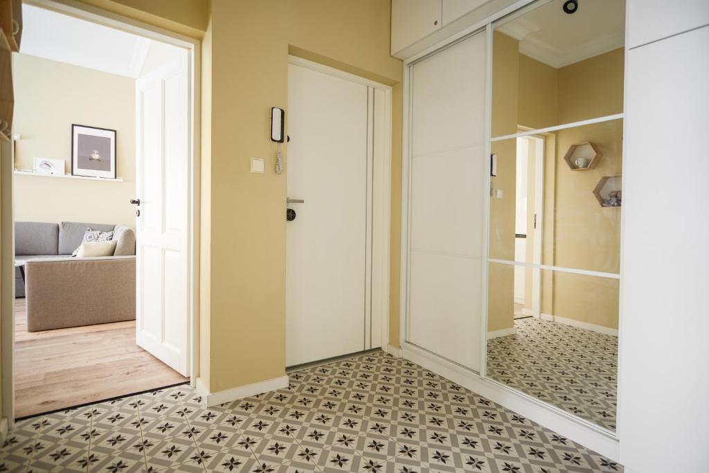 Posteľ alebo postele v izbe v ubytovaní Ropemaker Street Apartment