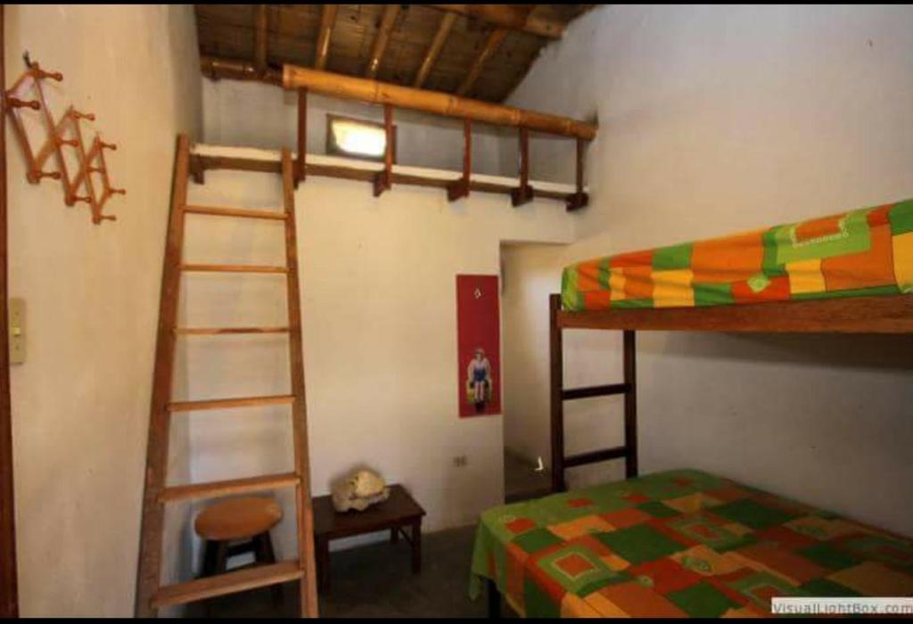 Postel nebo postele na pokoji v ubytování Casa BLU