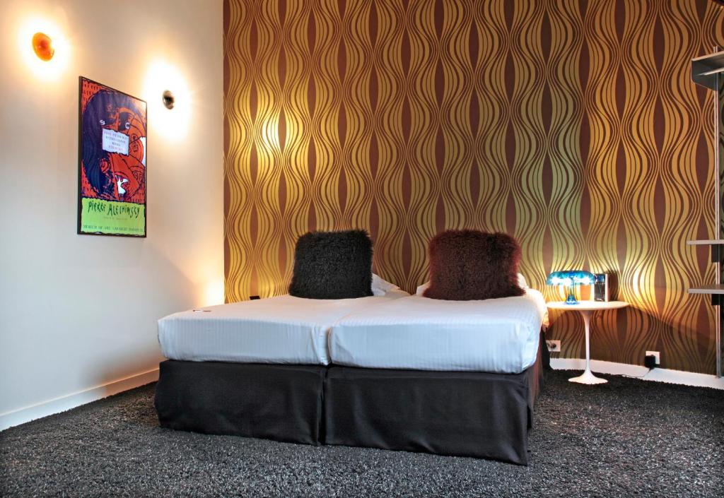 Postel nebo postele na pokoji v ubytování Vintage Hotel Brussels