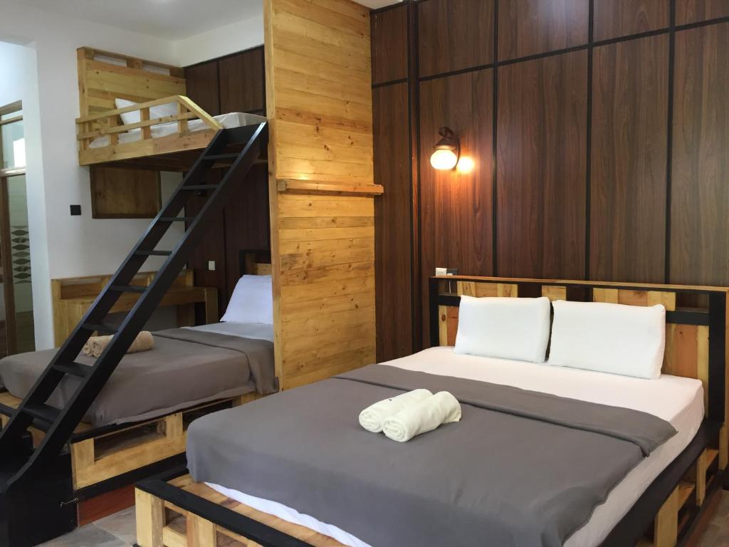 Postel nebo postele na pokoji v ubytování Villa Eden Paradise