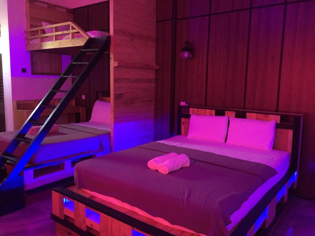 Postel nebo postele na pokoji v ubytování Villa Eden Paradise