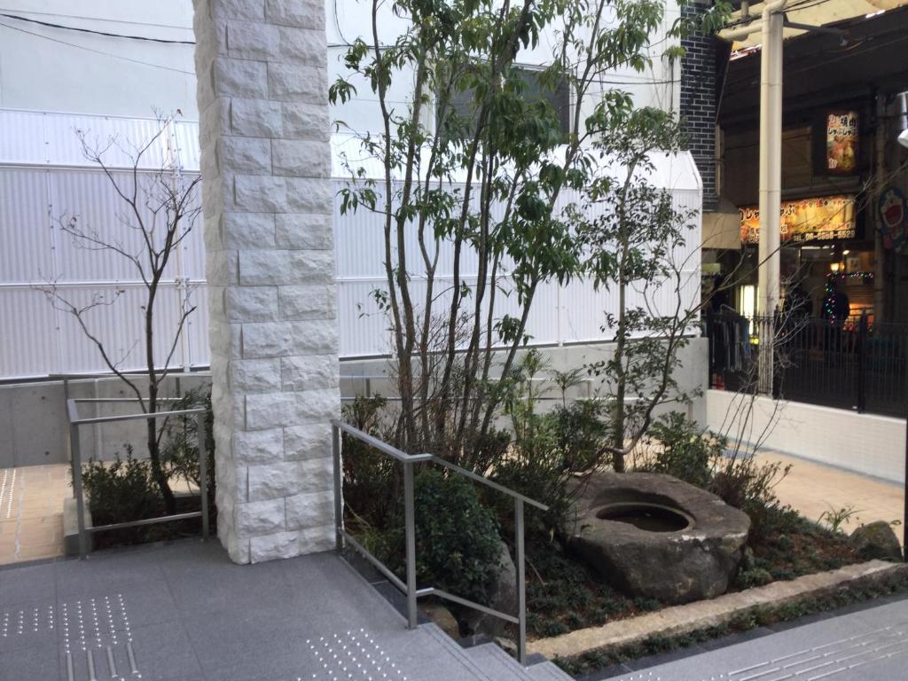Zahrada ubytování Bande Hotel Osaka