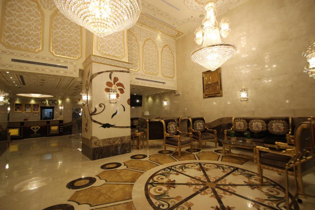 Posezení v ubytování Al Adl Jewel Hotel