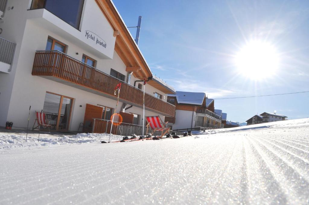 Hotel Kristall durante l'inverno