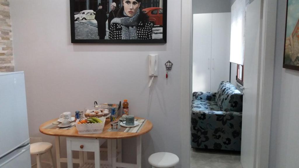 A bed or beds in a room at B&B A casa dell'artista