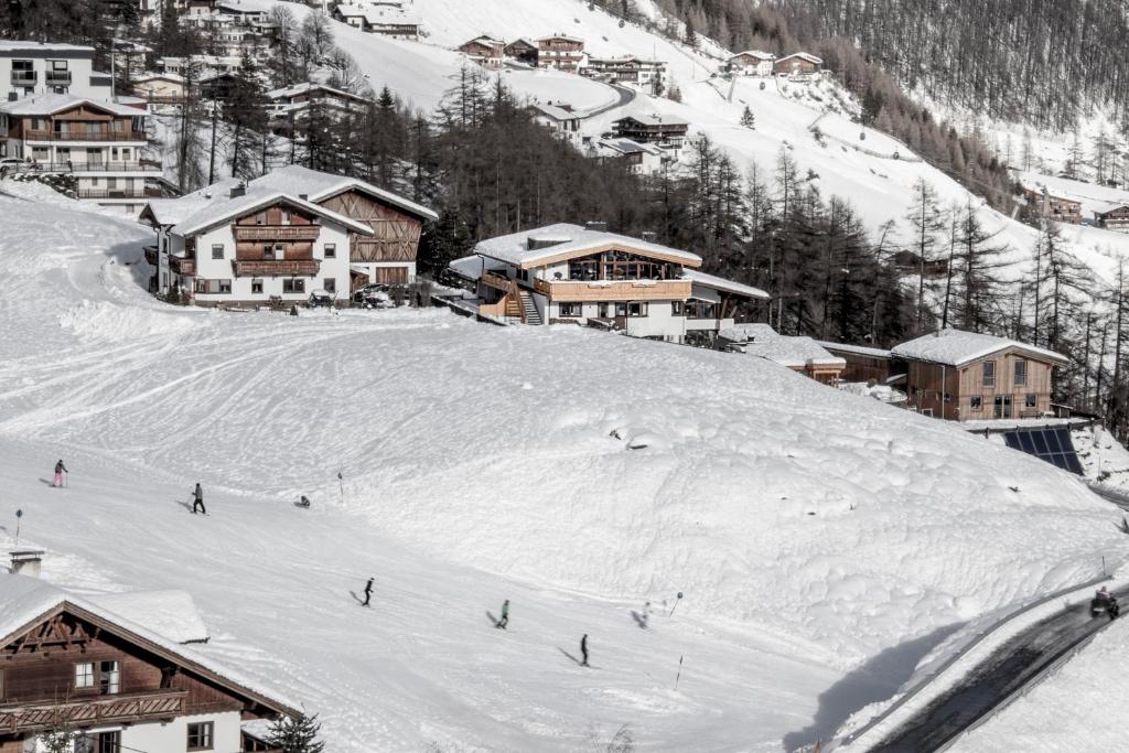 Leni Mountain Appartements v zime