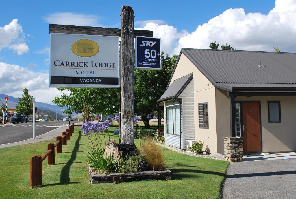 Certifikát, hodnocení, plakát nebo jiný dokument vystavený v ubytování Carrick Lodge Motel
