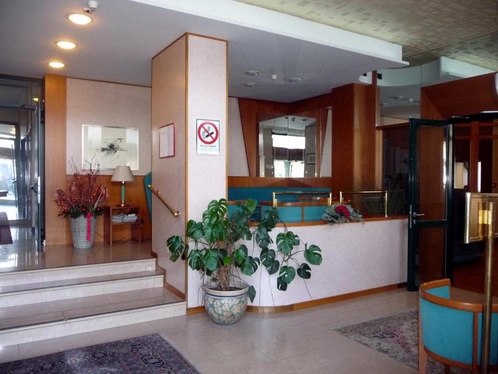 Vstupní hala nebo recepce v ubytování Hotel Cristallo