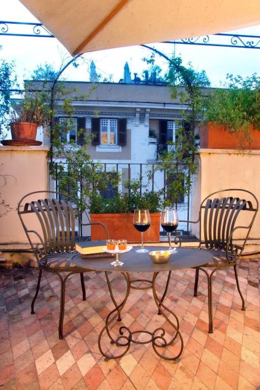 Balkón nebo terasa v ubytování Boutique Hotel Anahi
