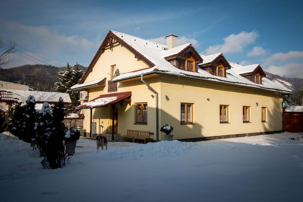 Penzion HACIENDA v zime