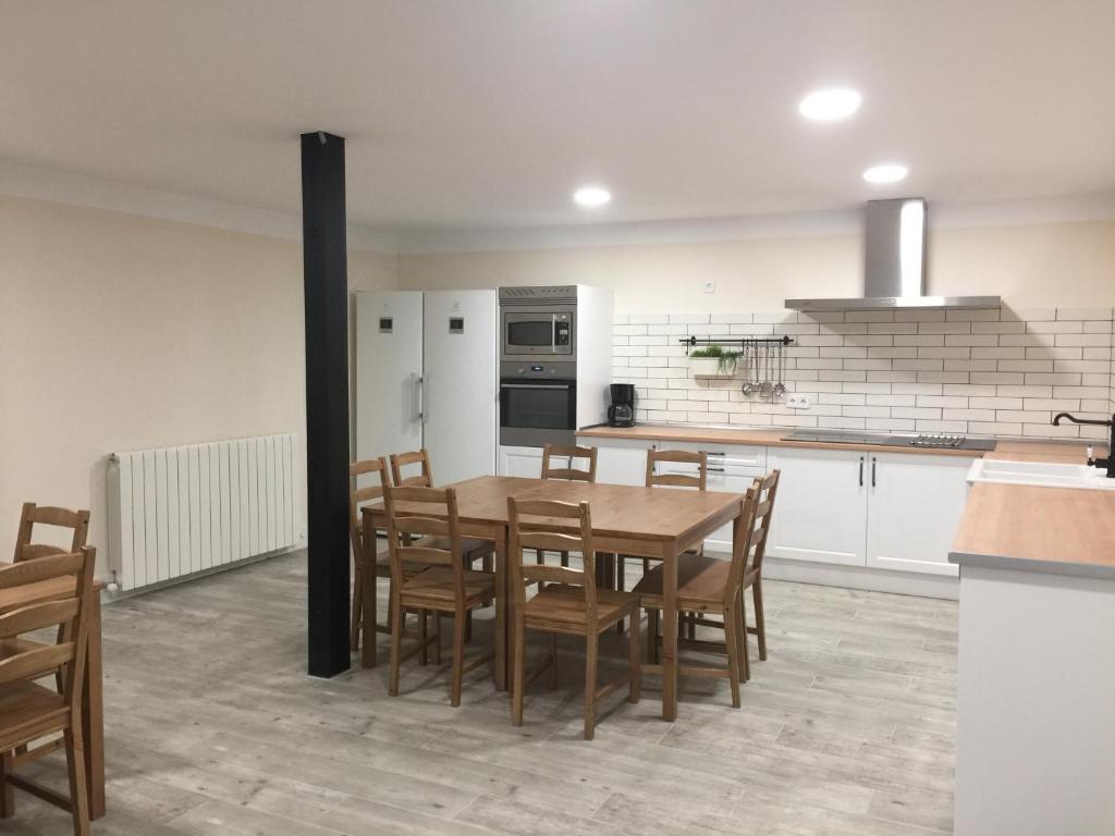 Kuchyňa alebo kuchynka v ubytovaní Casa Valsain