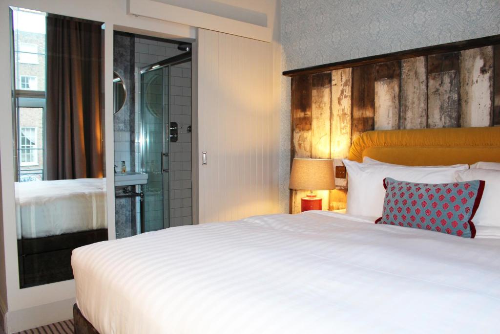 Ένα ή περισσότερα κρεβάτια σε δωμάτιο στο House Bedrooms Dublin