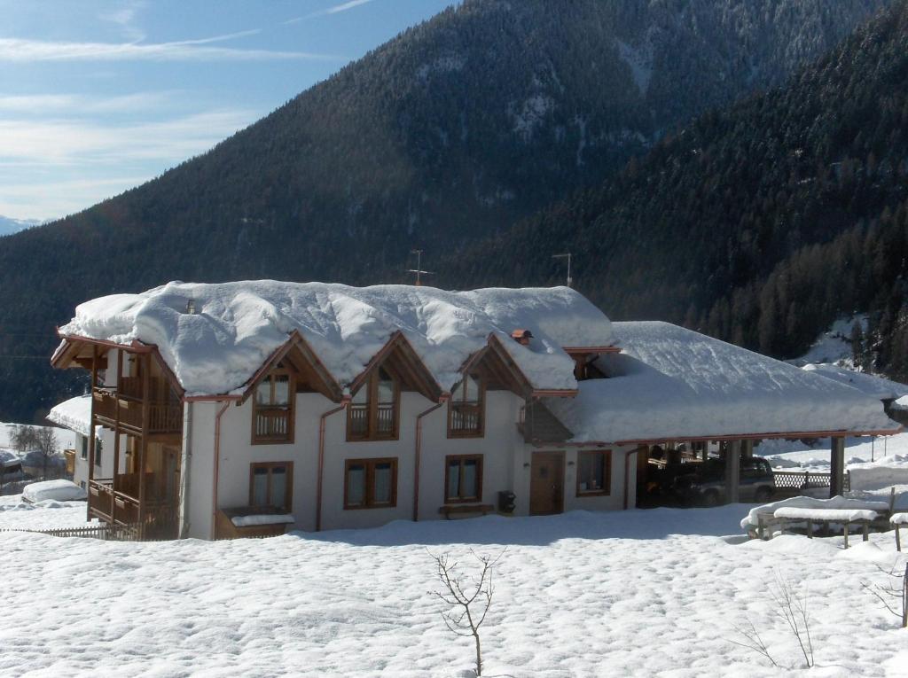 B&B Affittacamere Larix v zimě
