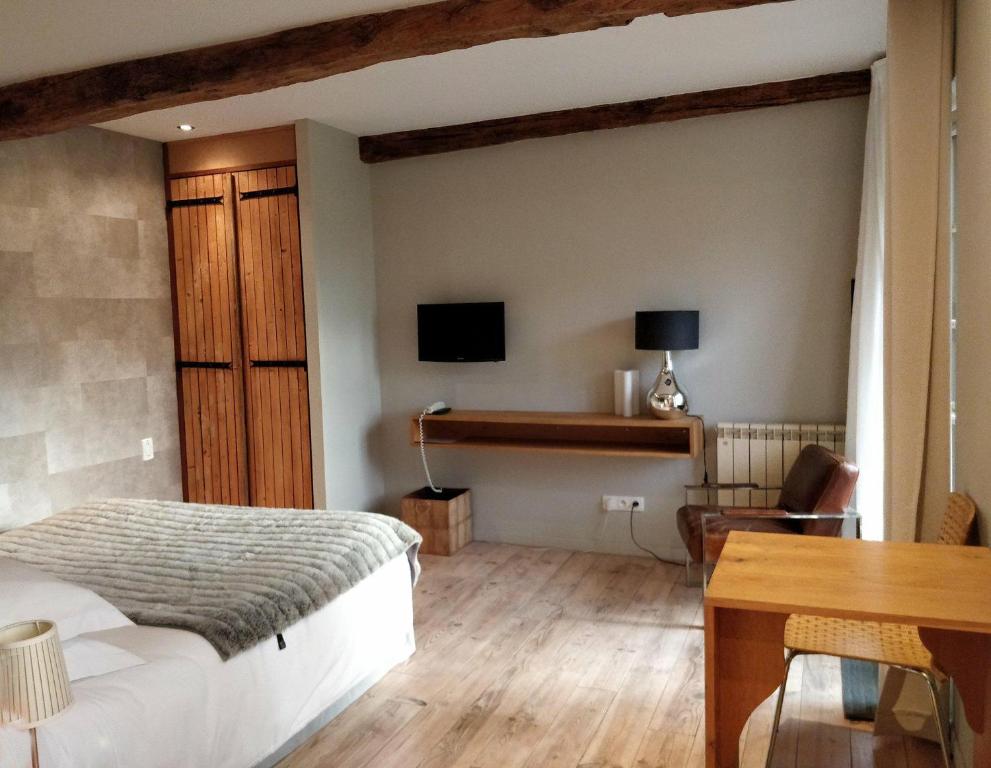 Clos Masure hôtel de campagne - Habitación Estudio Con Vista Al Jardín