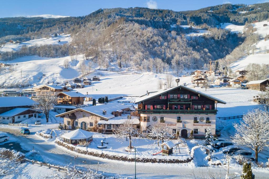 Hotel Senningerbräu v zimě