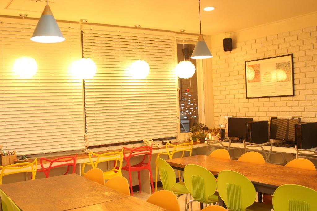 Posezení v ubytování Yeha Guesthouse