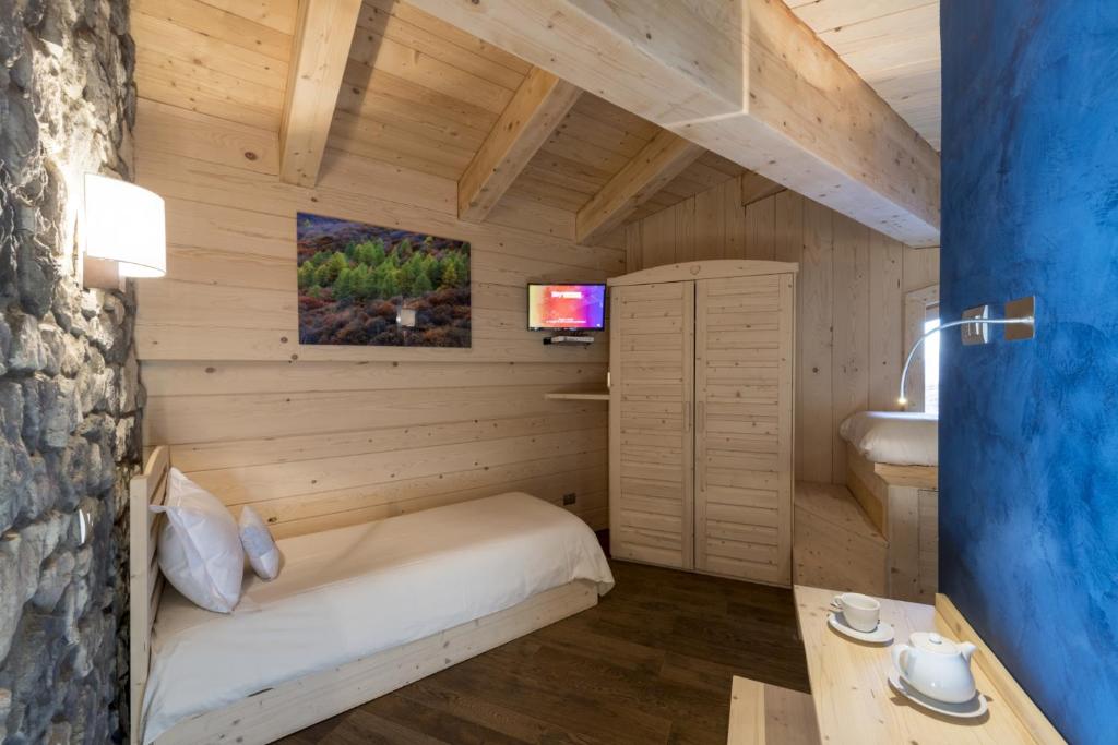 Koupelna v ubytování Chalet Morel 1586 Hotel & Spa