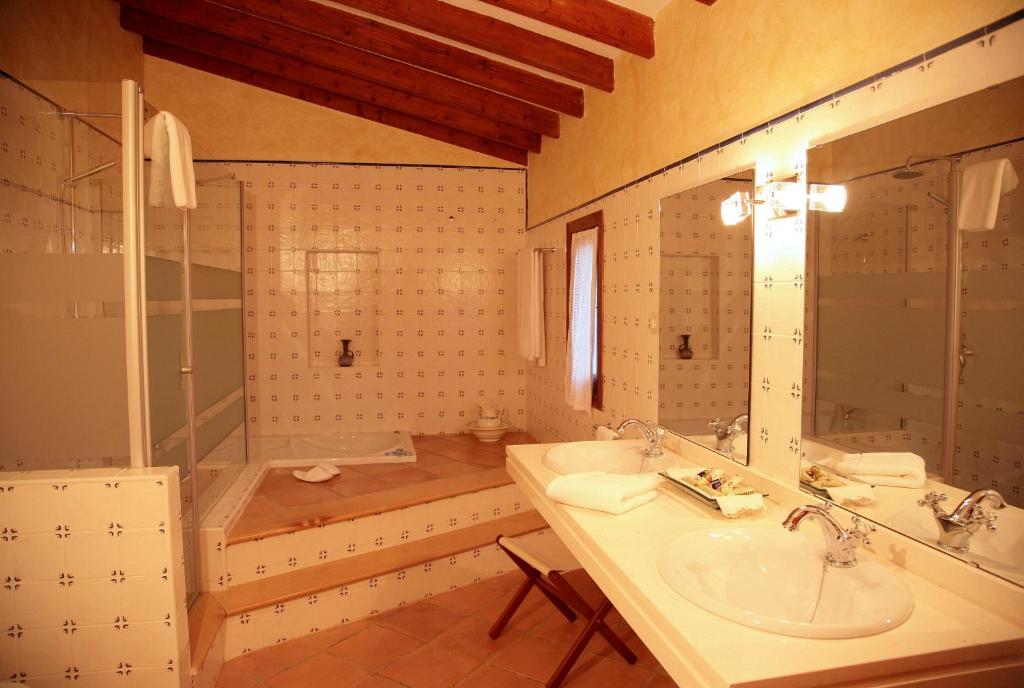 Koupelna v ubytování Petit Hotel Alaro