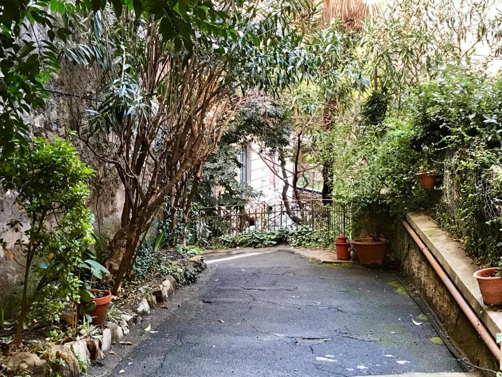Zahrada ubytování B&B U Sente