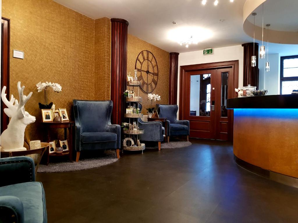 Posezení v ubytování Hotel Bayrischer Hof