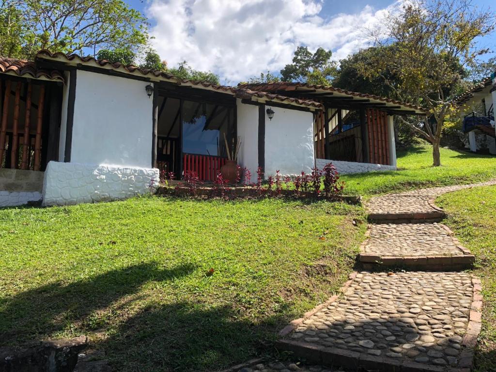 Zahrada ubytování Hotel Casona Las Juanas