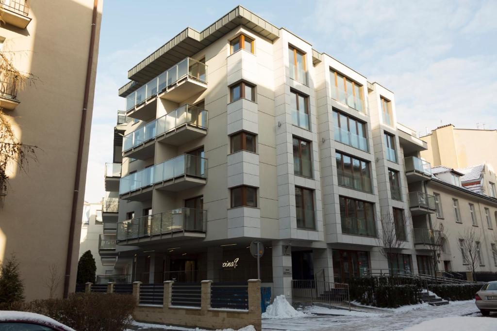 Budova, v ktorej sa apartmán nachádza