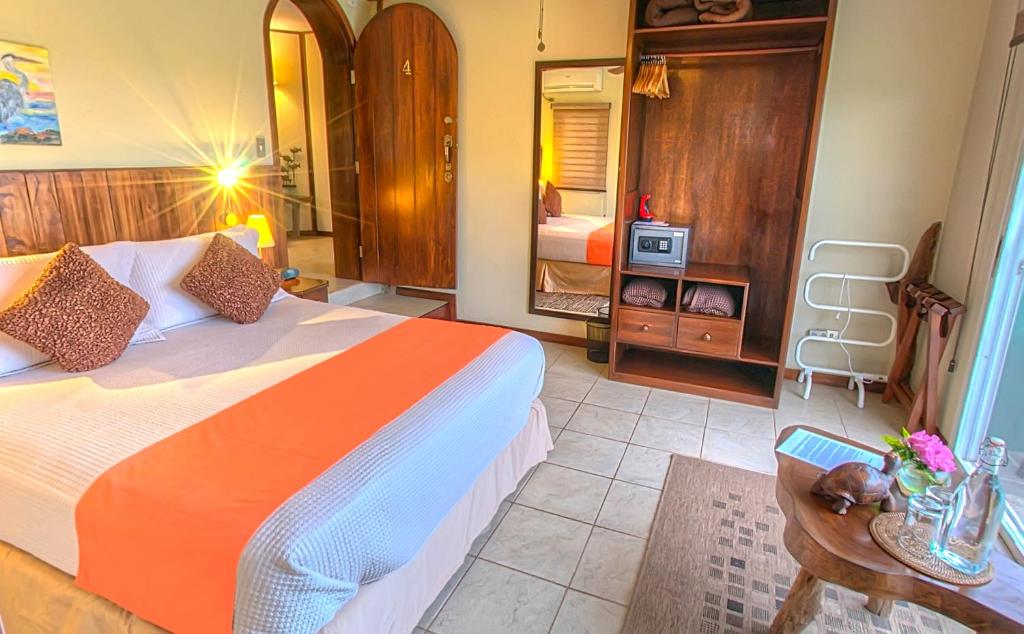 Postel nebo postele na pokoji v ubytování Semilla Verde Boutique Hotel