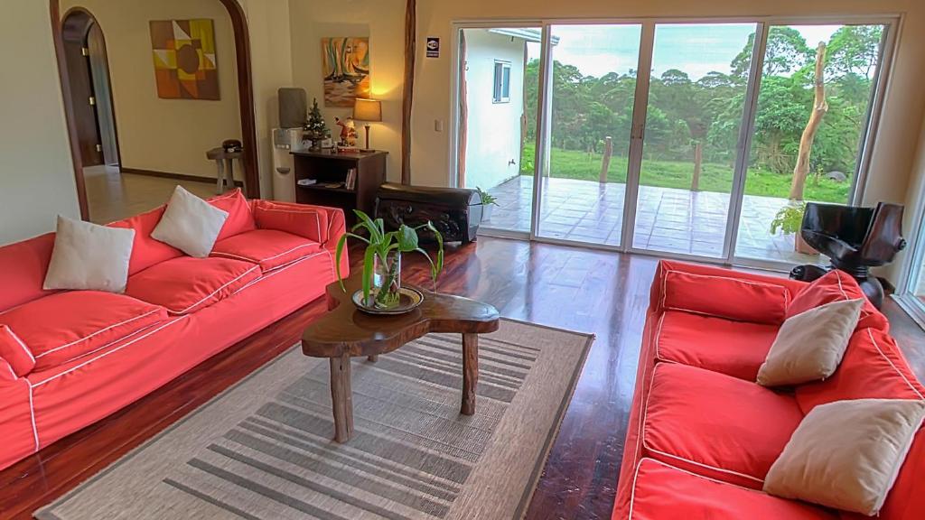 Posezení v ubytování Semilla Verde Boutique Hotel