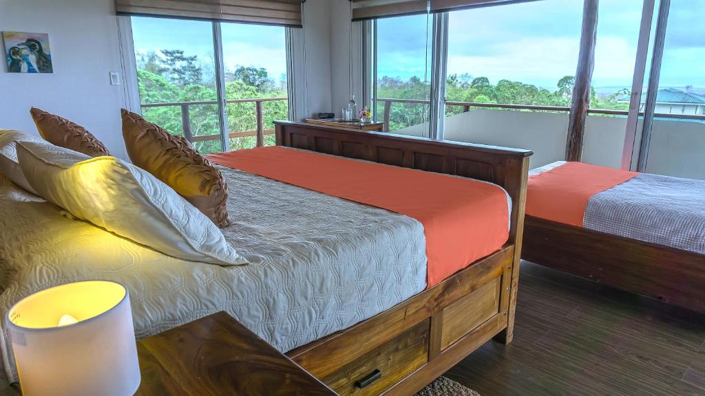 Postel nebo postele na pokoji v ubytování Semilla Verde Boutique Hotel