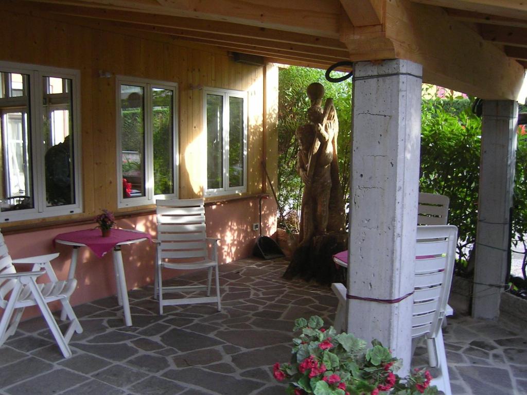 Zahrada ubytování Albergo San Cristoforo
