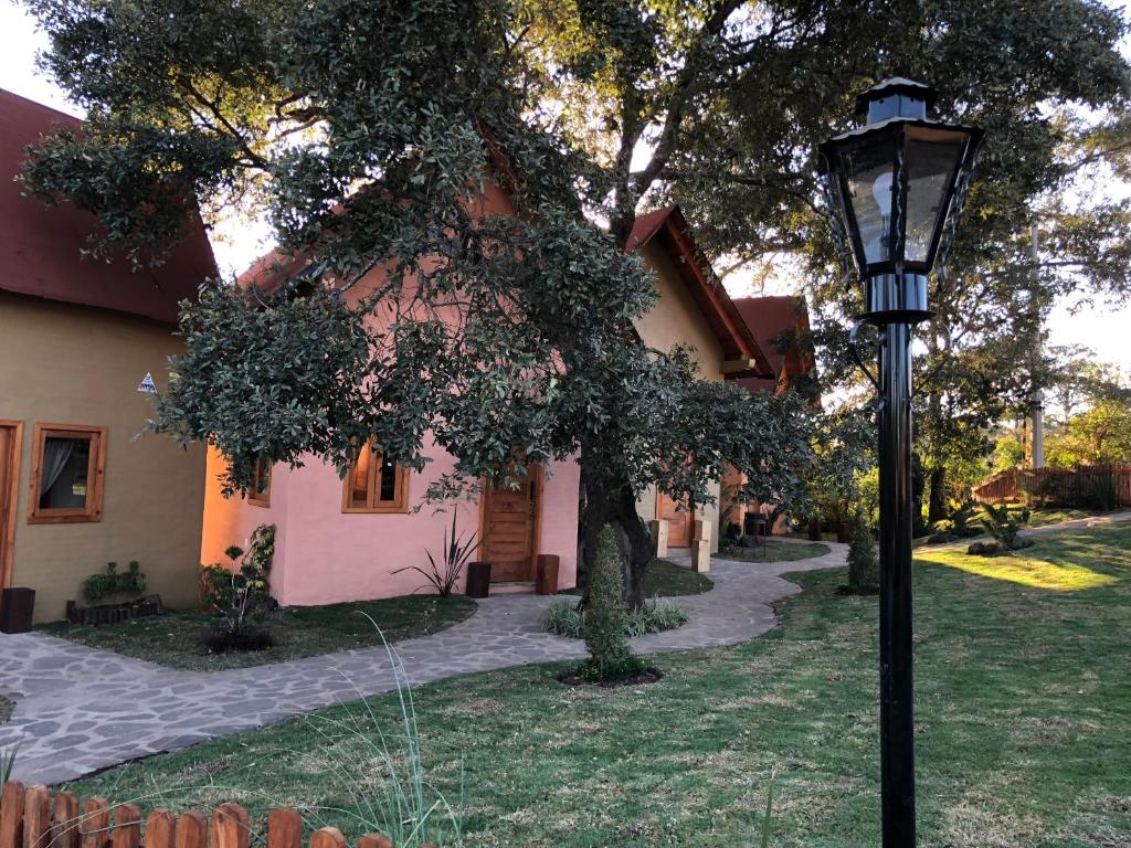 Zahrada ubytování CABAÑAS SAN MATEO en mazamitla