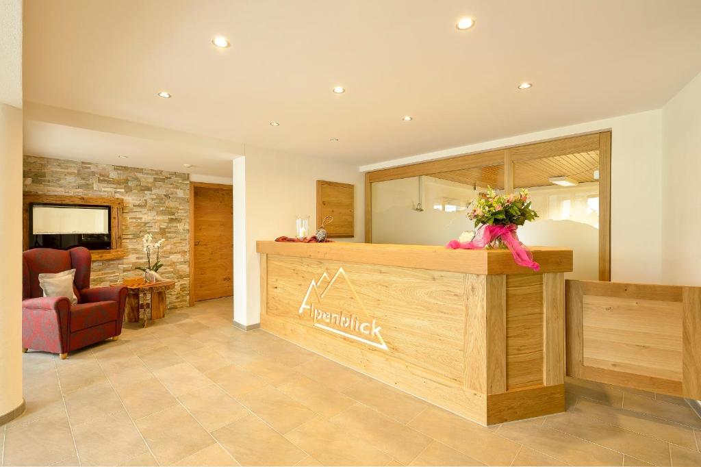 Posezení v ubytování Hotel Alpenblick