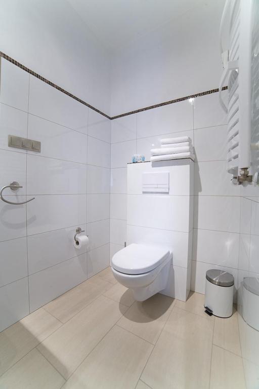 Koupelna v ubytování Avalis Apartamenty