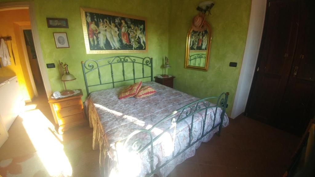 Posteľ alebo postele v izbe v ubytovaní Agriturismo Parco Campofelice