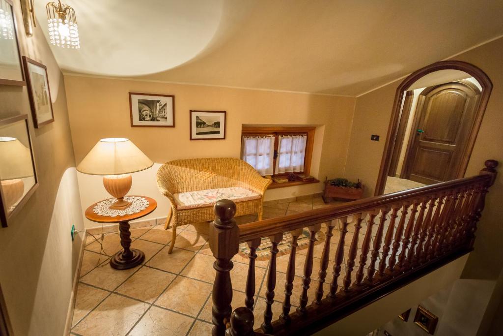 Posezení v ubytování Villa Anselma