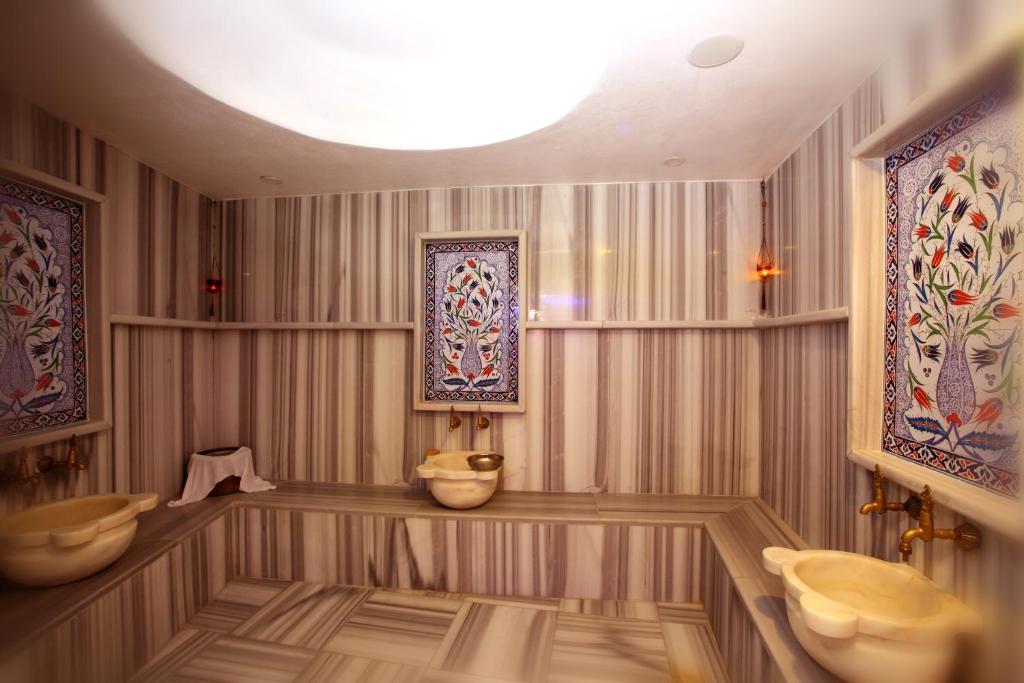 Koupelna v ubytování Beyoglu MLS Hotel