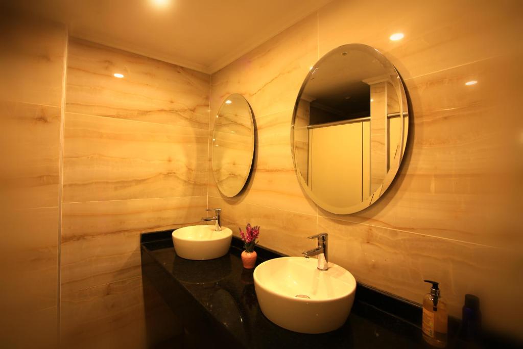 Koupelna v ubytování Beyoglu MLS Hotel