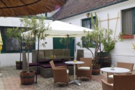 Restaurace v ubytování Turmhof Breitenbrunn