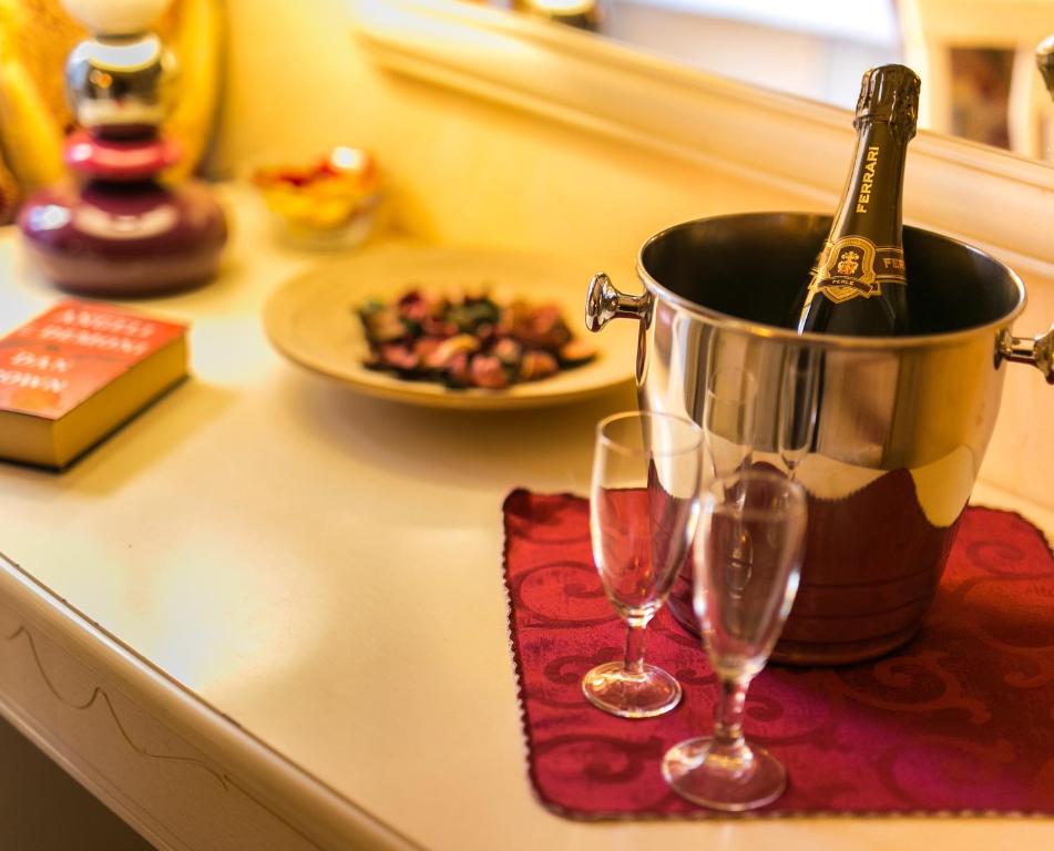 Nápoje v ubytování Hotel Erdarelli