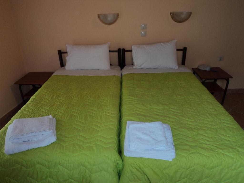 Postel nebo postele na pokoji v ubytování Maistralis House