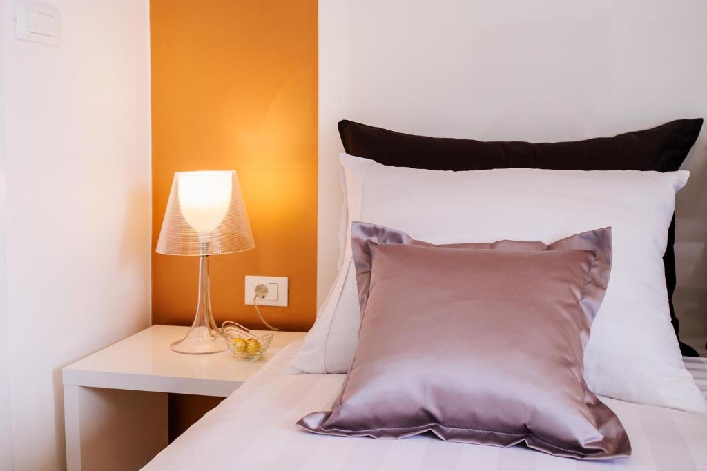 Posteľ alebo postele v izbe v ubytovaní Luxury rooms Skystar-Split