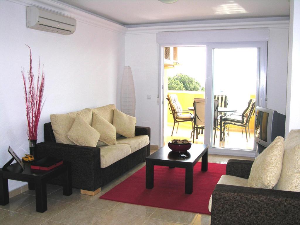 A seating area at Playa Principe - 6507