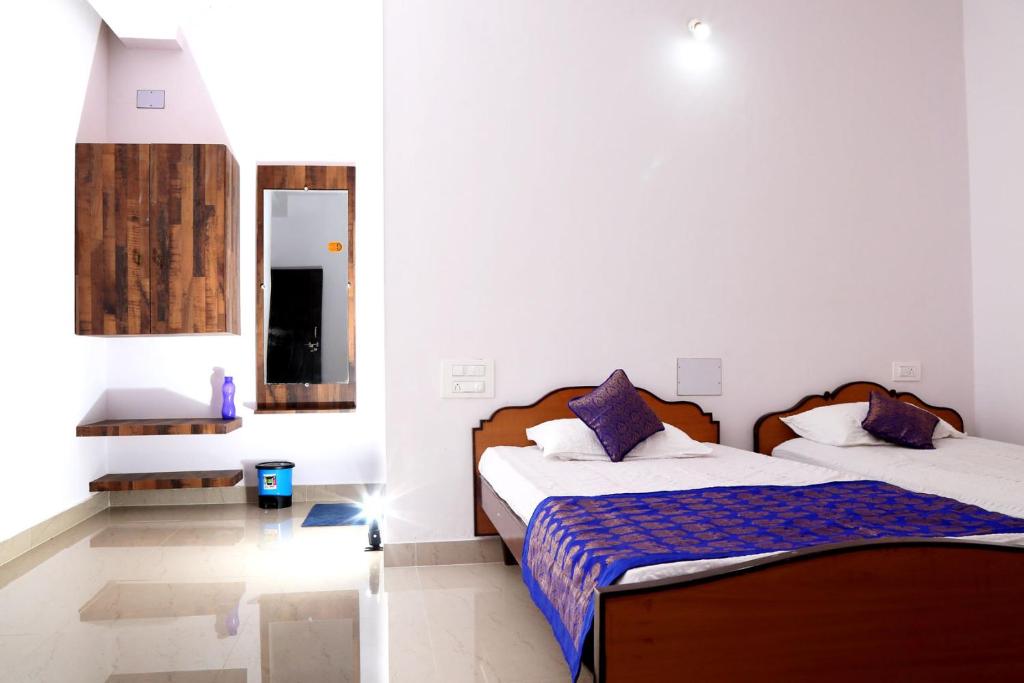 Voodi või voodid majutusasutuse Coffee Native - A Family Homestay toas
