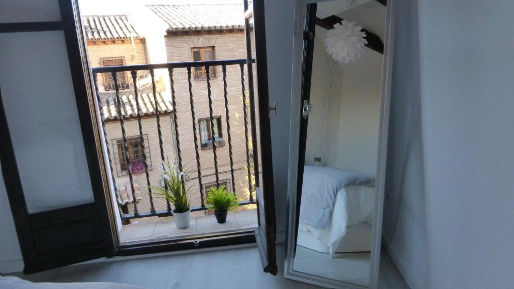 Balkón alebo terasa v ubytovaní Casa del Maestro