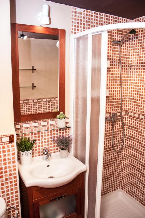 A bathroom at IMEDA Penibetico Sierra Nevada