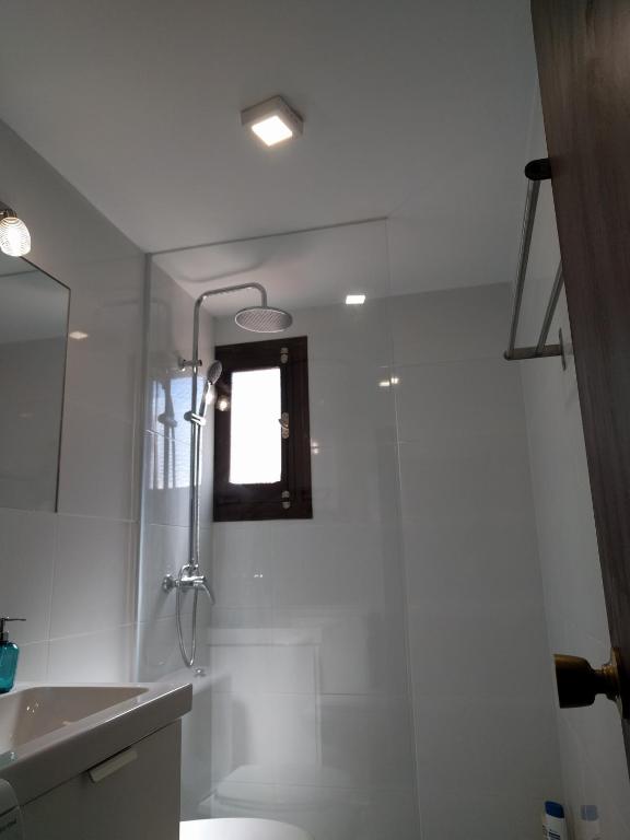 Koupelna v ubytování Acogedor apartamento en el casco histórico
